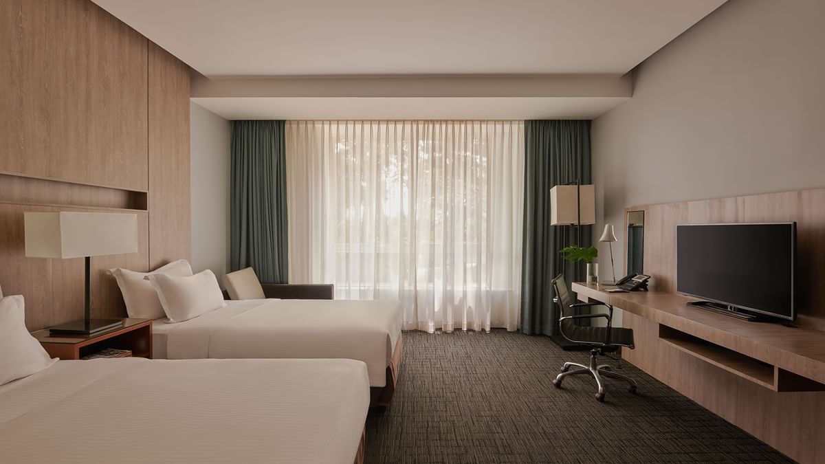 deluxe twin room