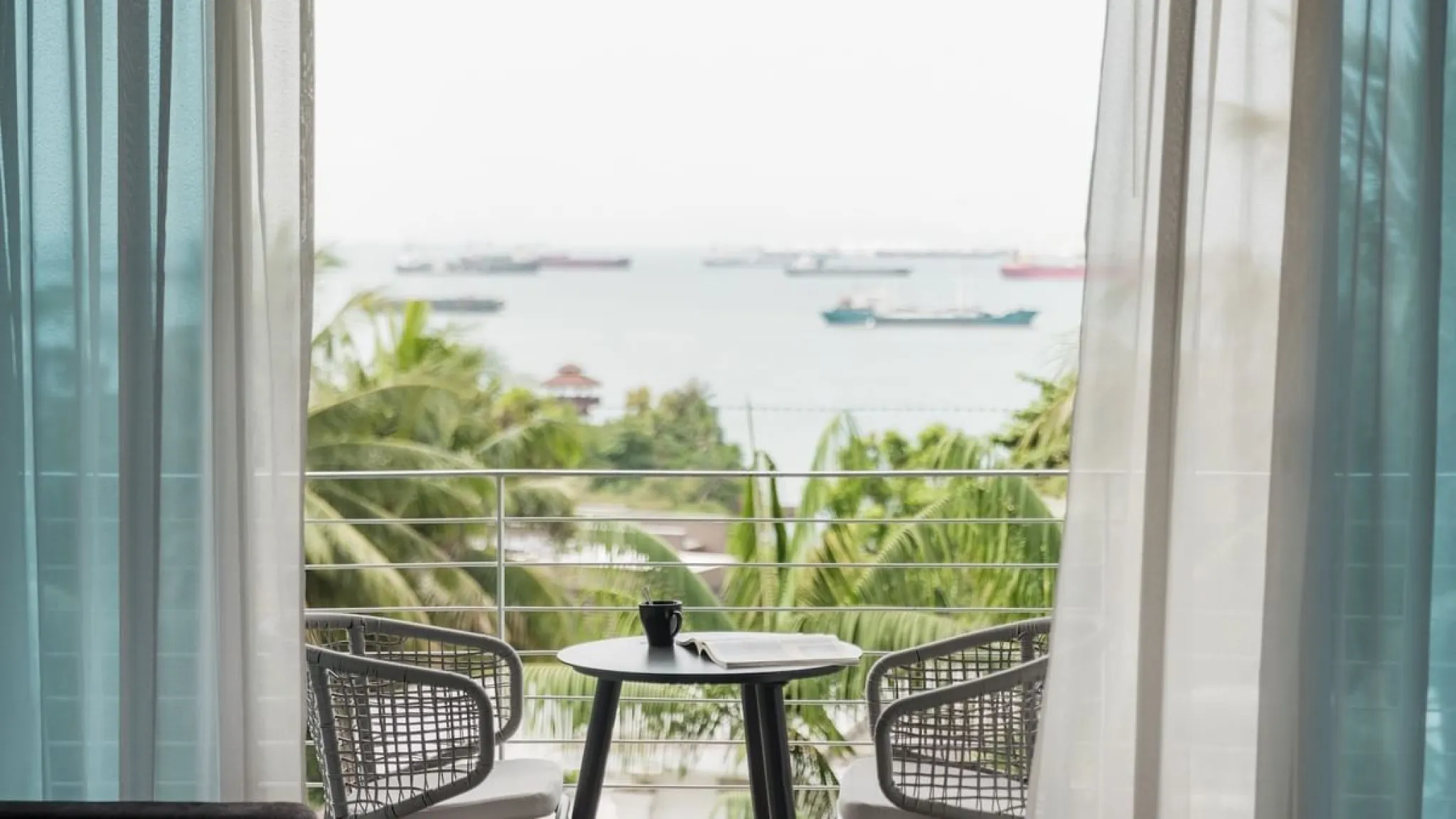 premier room balcony view