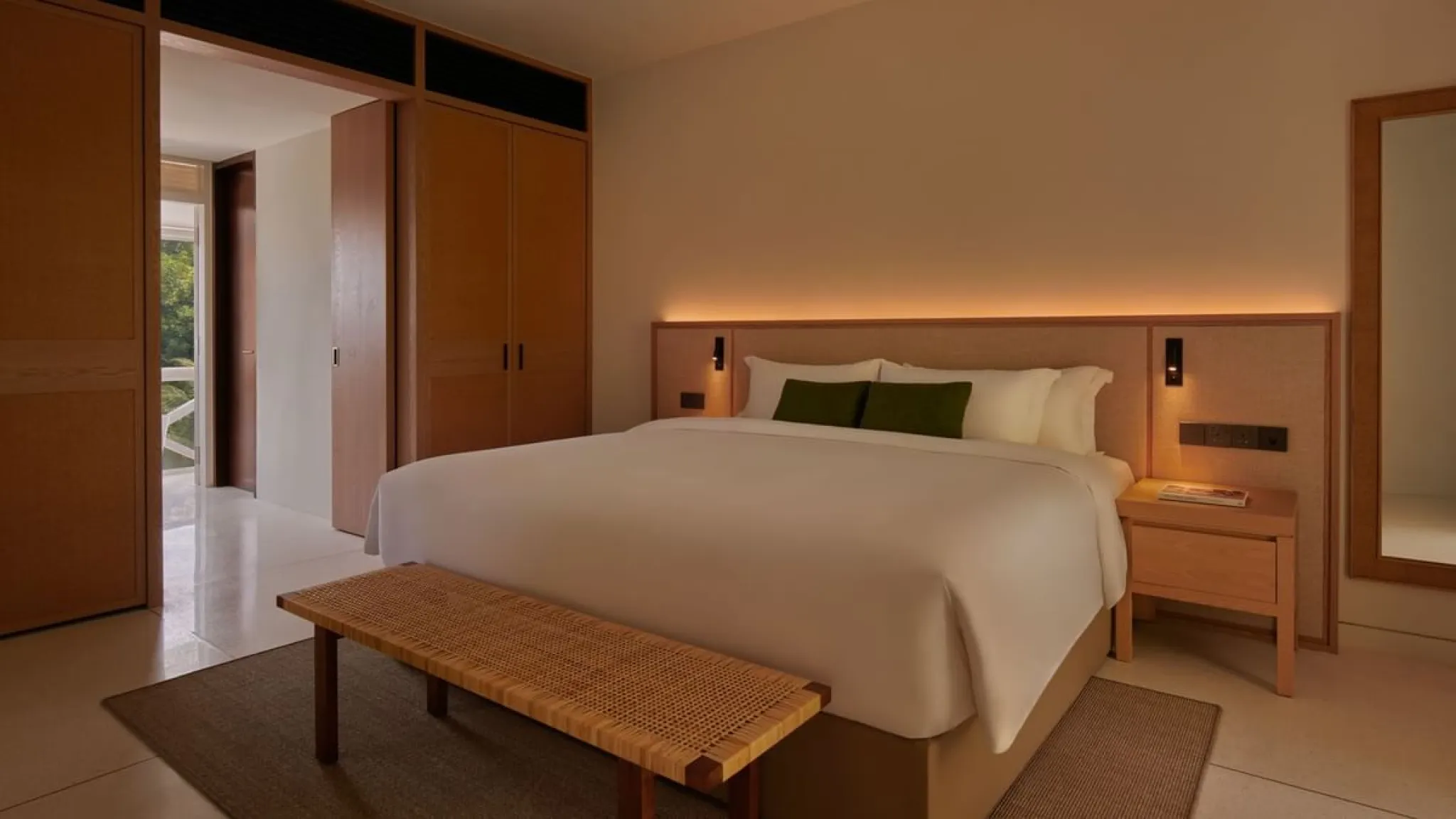 junior suite bedroom